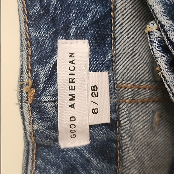 GOOD AMERICAN Good Classic Skinny-ish Fit Hi-Rise Jeans Women's Size 6/28 NWT - Picture 13 of 17